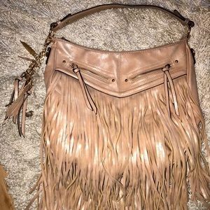 Aldo Beige Fringed Hobo‼️🔥😍